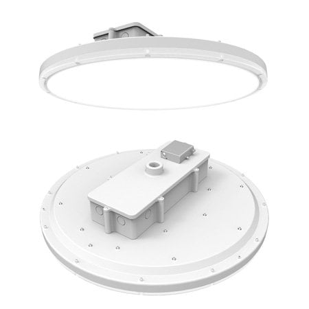 Alset NSF listed round LED Low Bay 12000 lumen 3K 60534